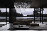 Zella Opal Crystal Chandelier, detail view 15