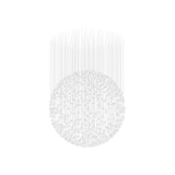Zella Opal Crystal Chandelier, detail view 95