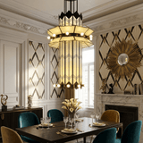Aven Dune Acrylic Chandelier, detail view 5