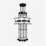 Aven Dune Acrylic Chandelier by Maison Velume