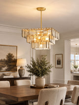 Niven Loft Glass Chandelier, detail view 5