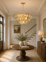 Niven Loft Glass Chandelier, detail view 4