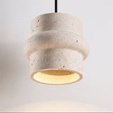 Alden Cloud Travertine Pendant Light, detail view 9