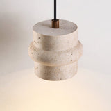 Alden Cloud Travertine Pendant Light, detail view 5