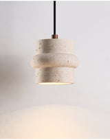 Alden Cloud Travertine Pendant Light, detail view 10