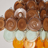 Aster Morrow Glass Chandelier, detail view 5