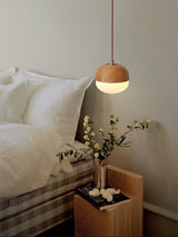 Ember Lark Wood Pendant Light, detail view 6