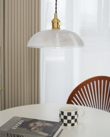 Elara Orbit Glass Pendant Light, detail view 30
