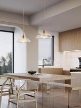 Elara Orbit Glass Pendant Light, detail view 15