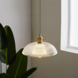 Elara Orbit Glass Pendant Light, detail view 8