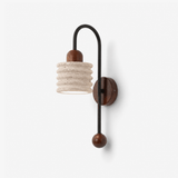 Elian Wisp Travertine Wall Light by Maison Velume