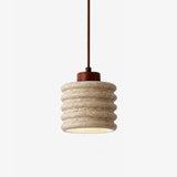 Elora Vista Travertine Pendant Light by Maison Velume