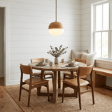 Ember Lark Wood Pendant Light, detail view 3