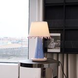 Evara Shade Ceramic Table Lamp, detail view 5