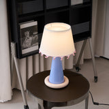 Evara Shade Ceramic Table Lamp, detail view 3