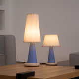 Evara Shade Ceramic Table Lamp, detail view 2