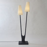 Vale Field Fabric Floor Lamp, detail view 13