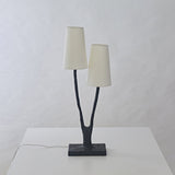 Vela Reed Fabric Table Lamp, detail view 12