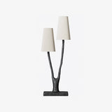 Vela Reed Fabric Table Lamp by Maison Velume