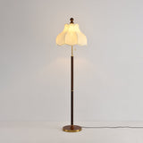 Auria Dune Wood Floor Lamp, detail view 2