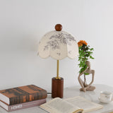 Clara Sky Wood Table Lamp, detail view 3
