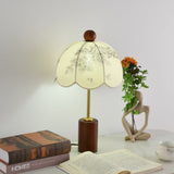 Clara Sky Wood Table Lamp, detail view 4
