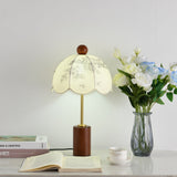 Clara Sky Wood Table Lamp, detail view 6