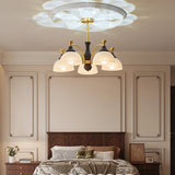 Elara Pearl Glass Chandelier, detail view 26