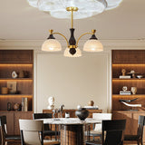Elara Pearl Glass Chandelier, detail view 27