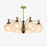 Elara Pearl Glass Chandelier, detail view 28
