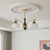 Elara Pearl Glass Chandelier, detail view 11