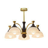 Elara Pearl Glass Chandelier, detail view 19