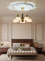 Elara Pearl Glass Chandelier, detail view 23