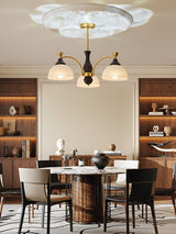 Elara Pearl Glass Chandelier, detail view 24