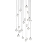 Cora Frost Crystal Pendant Light, detail view 46