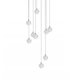 Cora Frost Crystal Pendant Light, detail view 43