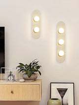Haven Wisp Travertine Wall Light, detail view 5