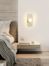 Haven Wisp Travertine Wall Light, detail view 16