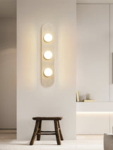 Haven Wisp Travertine Wall Light, detail view 3