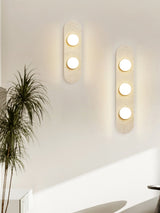 Haven Wisp Travertine Wall Light, detail view 18