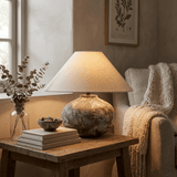Orla Bay Ceramic Table Lamp, detail view 4