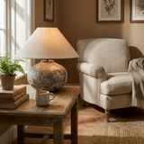 Orla Bay Ceramic Table Lamp, detail view 6