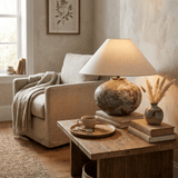 Orla Bay Ceramic Table Lamp, detail view 3