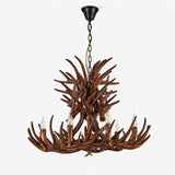 Pella Noir Resin Chandelier, detail view 7