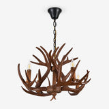 Pella Noir Resin Chandelier, detail view 8