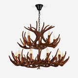 Pella Noir Resin Chandelier, detail view 11