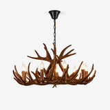 Pella Noir Resin Chandelier, detail view 12
