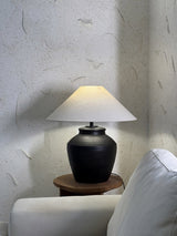 Rhea Wave Ceramic Table Lamp, detail view 16