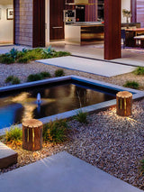 Riven Terra Resin Outdoor Light, detail view 7