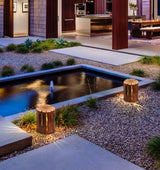 Riven Terra Resin Outdoor Light, detail view 4